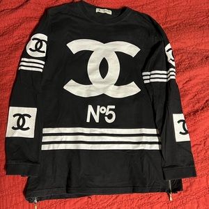 Chanel Jersey Style Tee